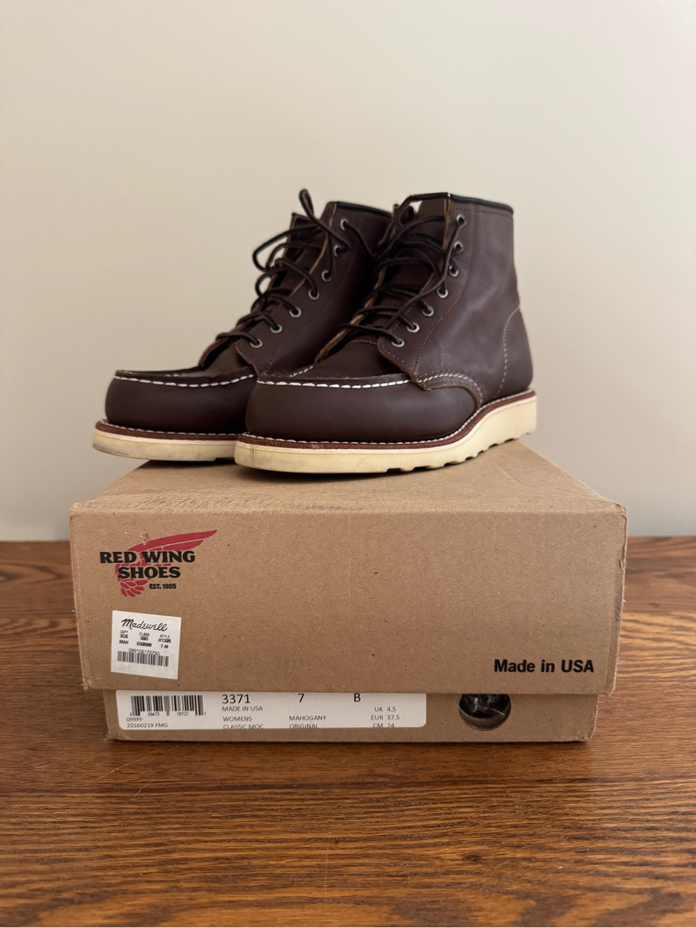 Red Wing Shoes Classic Moc Women’s Boots